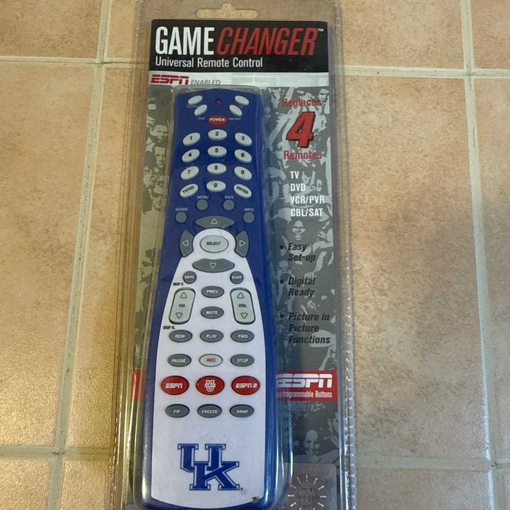 Game changer U OF K espn remote control (universal)